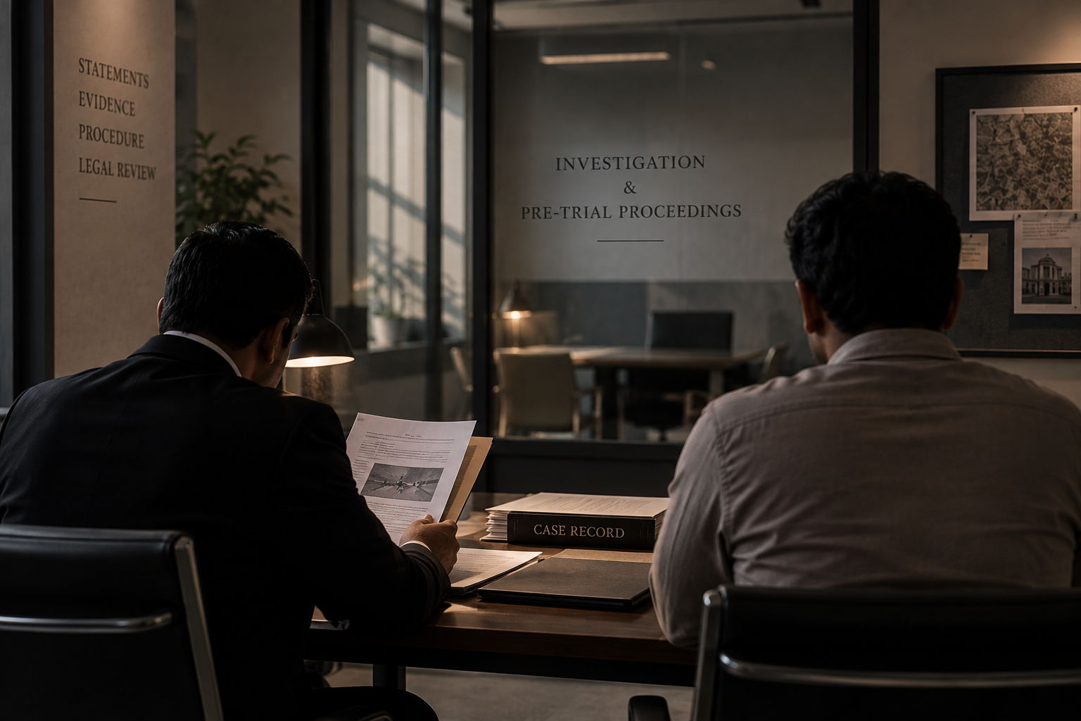 Investigation and Pre-Trial Proceedings